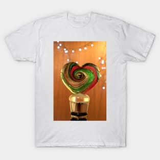 Swirling Glass Heart T-Shirt